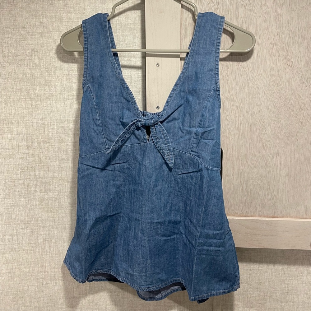 Wrangler Retro Denim Tank Top - Picture 2 of 5